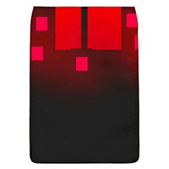 Light Neon City Buildings Sky Red Removable Flap Cover (s) by HermanTelo