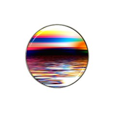 Lake Sea Water Wave Sunset Hat Clip Ball Marker