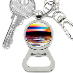 Lake Sea Water Wave Sunset Bottle Opener Key Chain