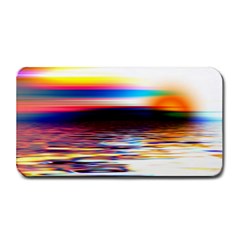 Lake Sea Water Wave Sunset Medium Bar Mats by HermanTelo