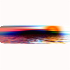 Lake Sea Water Wave Sunset Large Bar Mats by HermanTelo