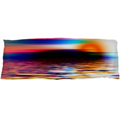 Lake Sea Water Wave Sunset Body Pillow Case Dakimakura (two Sides) by HermanTelo