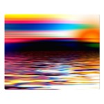 Lake Sea Water Wave Sunset Double Sided Flano Blanket (Large)  80 x60  Blanket Front