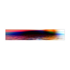 Lake Sea Water Wave Sunset Flano Scarf (mini)