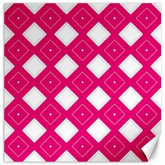 Backgrounds Pink Canvas 16  X 16 