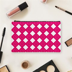 Backgrounds Pink Cosmetic Bag (medium)