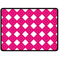 Backgrounds Pink Double Sided Fleece Blanket (large) 