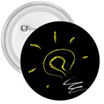 Bulb Light Idea Electricity 3  Buttons Front