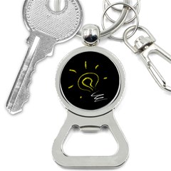 Bulb Light Idea Electricity Bottle Opener Key Chain by HermanTelo