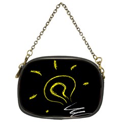 Bulb Light Idea Electricity Chain Purse (one Side) by HermanTelo