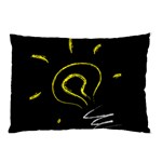 Bulb Light Idea Electricity Pillow Case 26.62 x18.9  Pillow Case