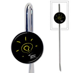 Bulb Light Idea Electricity Book Mark