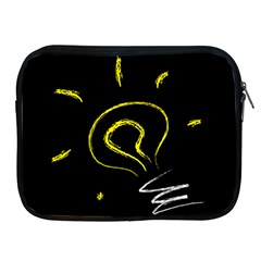 Bulb Light Idea Electricity Apple Ipad 2/3/4 Zipper Cases by HermanTelo