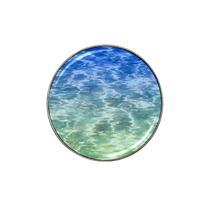 Water Blue Transparent Crystal Hat Clip Ball Marker