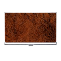 Fur Skin Bear Business Card Holder