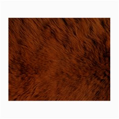 Fur Skin Bear Small Glasses Cloth (2 Sides) by HermanTelo