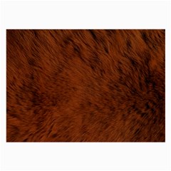 Fur Skin Bear Large Glasses Cloth (2 Sides)