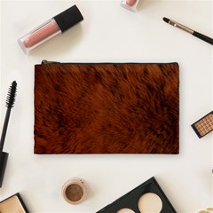 Fur Skin Bear Cosmetic Bag (medium)