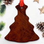 Fur Skin Bear Ornament (Christmas Tree)  Front