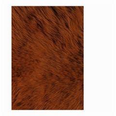 Fur Skin Bear Small Garden Flag (two Sides) by HermanTelo