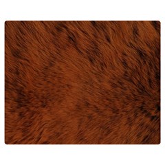 Fur Skin Bear Double Sided Flano Blanket (medium) 