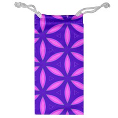 Pattern Texture Backgrounds Purple Jewelry Bag by HermanTelo