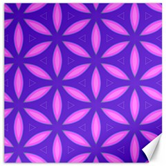 Pattern Texture Backgrounds Purple Canvas 16  X 16 