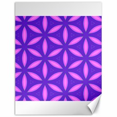 Pattern Texture Backgrounds Purple Canvas 18  X 24 