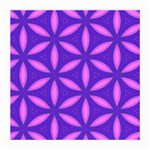 Pattern Texture Backgrounds Purple Medium Glasses Cloth (2 Sides) Back