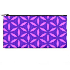 Pattern Texture Backgrounds Purple Pencil Cases