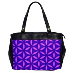 Pattern Texture Backgrounds Purple Oversize Office Handbag