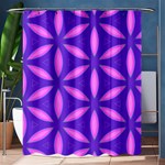 Pattern Texture Backgrounds Purple Shower Curtain 60  x 72  (Medium)  60 x72  Curtain