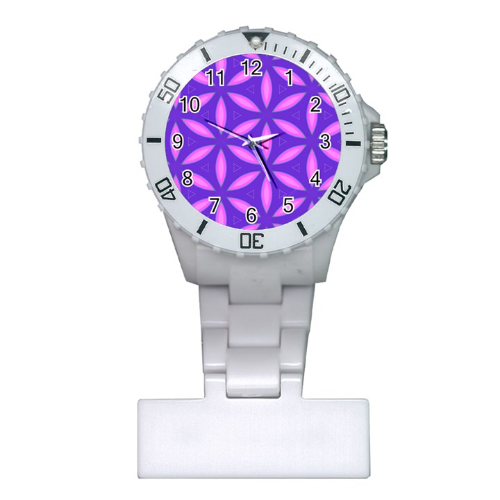 Pattern Texture Backgrounds Purple Plastic Nurses Watch