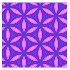 Pattern Texture Backgrounds Purple Large Satin Scarf (square)