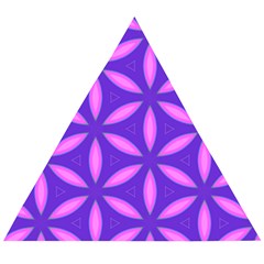 Pattern Texture Backgrounds Purple Wooden Puzzle Triangle by HermanTelo