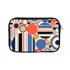 Geometric Abstract Pattern Colorful Flat Circles Decoration Apple Ipad Mini Zipper Cases by Vaneshart