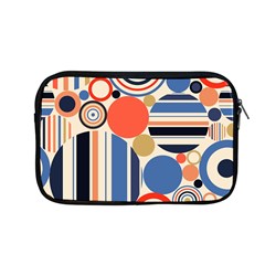 Geometric Abstract Pattern Colorful Flat Circles Decoration Apple Macbook Pro 13  Zipper Case by Vaneshart