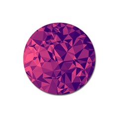 Triangulation Patterns Magnet 3  (round) by Vaneshart