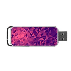 Triangulation Patterns Portable Usb Flash (two Sides) by Vaneshart