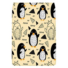 Hand Drawn Penguin Doodle Pattern Removable Flap Cover (S)