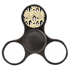 Hand Drawn Penguin Doodle Pattern Finger Spinner