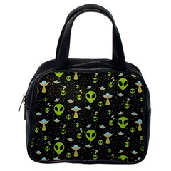 Alien Ufo Pattern Classic Handbag (one Side) by Vaneshart