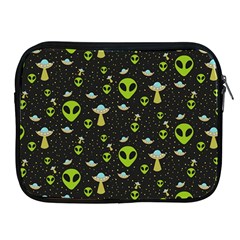 Alien Ufo Pattern Apple Ipad 2/3/4 Zipper Cases by Vaneshart