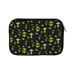 Alien Ufo Pattern Apple Ipad Mini Zipper Cases by Vaneshart