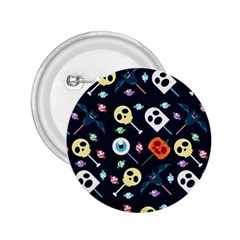 Halloween Candy Pattern Vector 2 25  Buttons by Vaneshart