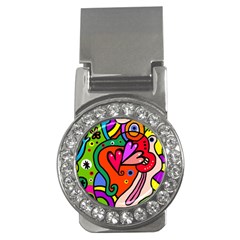 Seamless Doodle Money Clips (CZ) 