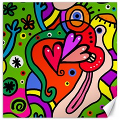 Seamless Doodle Canvas 20  X 20  by Vaneshart