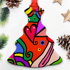 Seamless Doodle Ornament (Christmas Tree) 