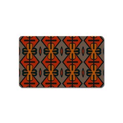 Seamless Digitally Created Tilable Abstract Pattern Magnet (name Card) by Vaneshart