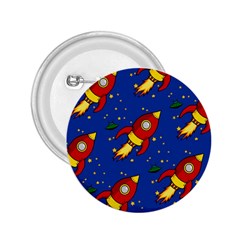 Space Rocket Pattern 2 25  Buttons by Vaneshart